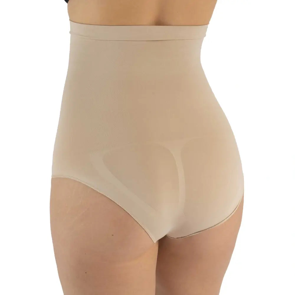 cette sculpt high waist seamless shaping knickers nude back