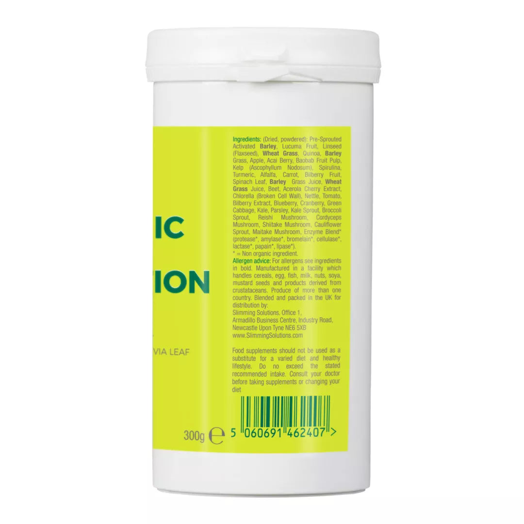 organic green nutritional shake