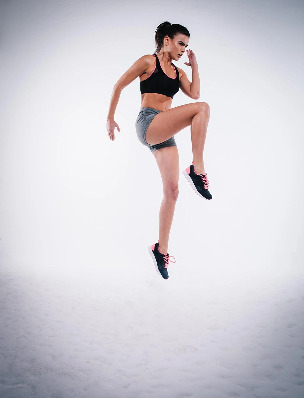 Exercising woman